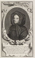 KG 12287
<br/>
Portret Antoinette Bourignon
<br/>
<em>Monogrammist: P.P. (XVIII)</em>